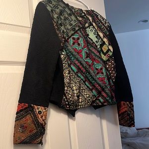 Embroidered billabong blazer